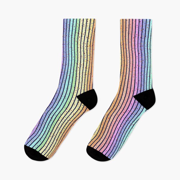 Item preview, Rainbow Sprinkle Stripes designed and sold by OranelloDesigns.