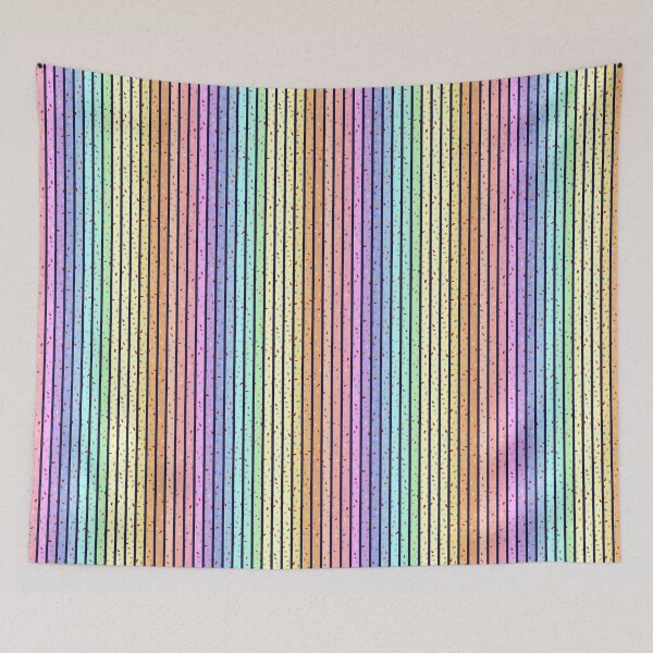 Item preview, Rainbow Sprinkle Stripes designed and sold by OranelloDesigns.