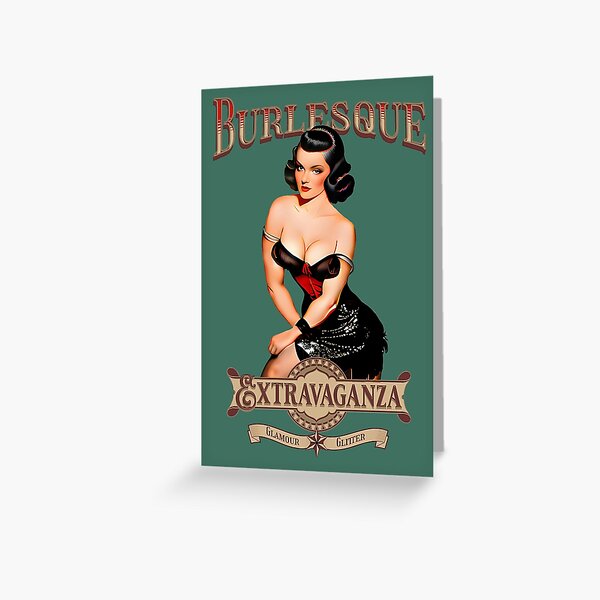 Item preview, Burlesque designed and sold by vintage-grrrl.