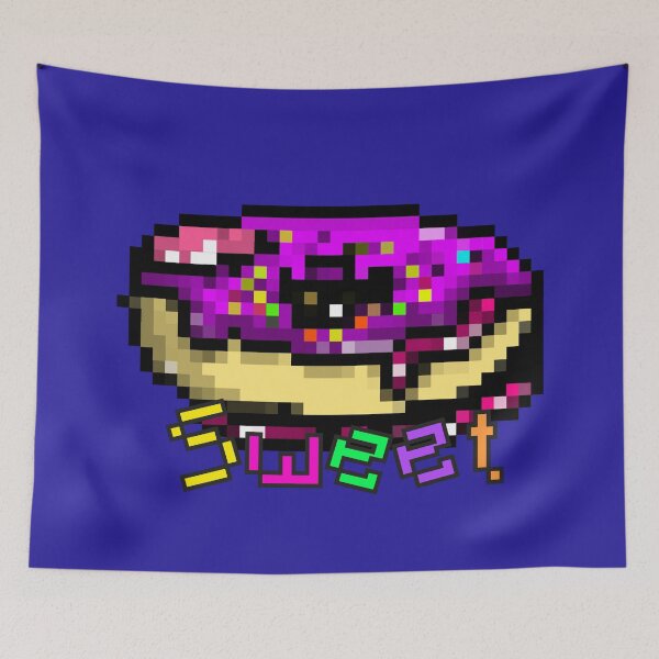 Item preview, Sweet - pixel donut designed and sold by Sweet Bee's.