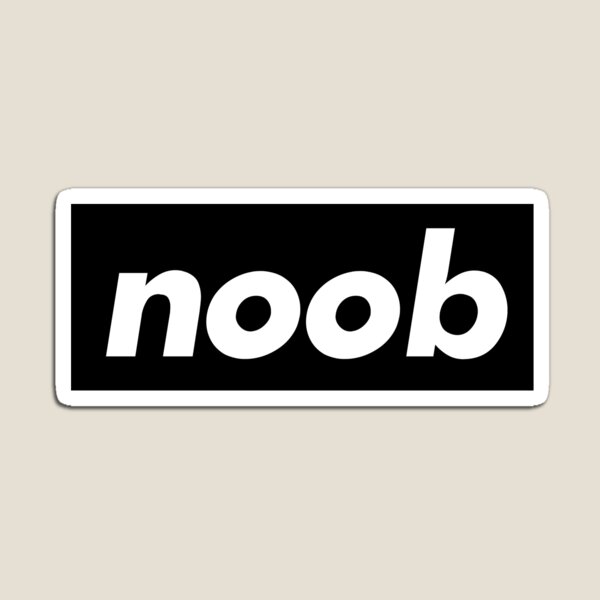 Noob Magnets Redbubble - fridge magnet noob roblox