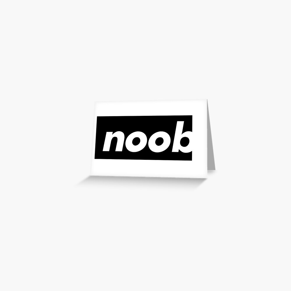 Noob Art Print By Projectx23 Redbubble - n00b tube roblox