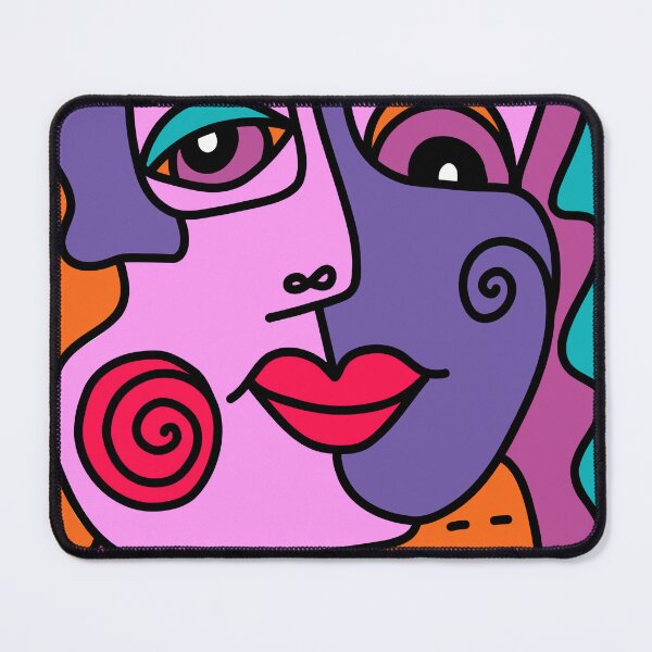 Item preview, Faces of Love - Passion - Abstract Art designed and sold by DinkyBeavers.