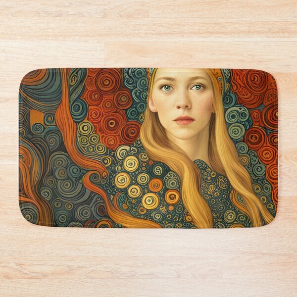 Item preview, Artistic Symphony: Flower Maiden by Klimt and van Gogh designed and sold by stine1.