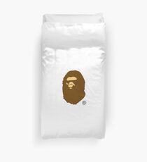 Bape Ape Logo - A Bathing Ape Duvet Cover