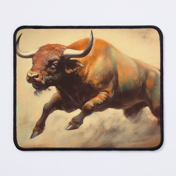 Item preview, Bull designed and sold by Rosaliartbook.