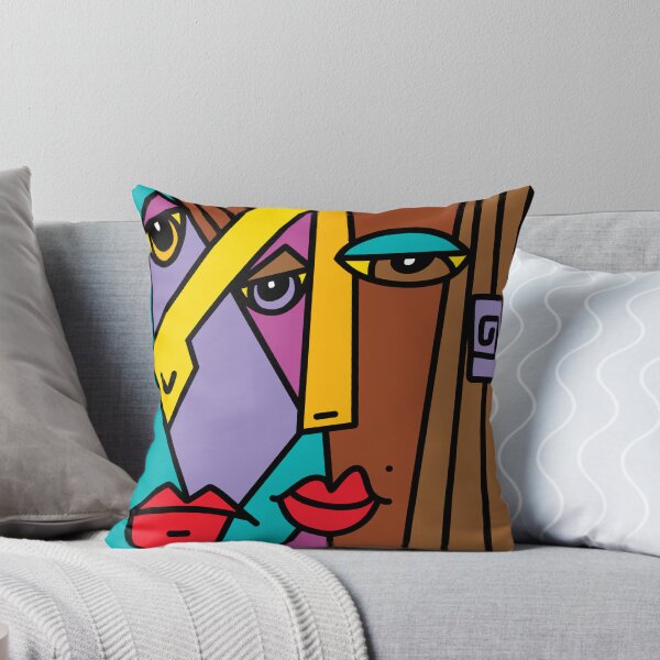 Item preview, Faces of Love - Together - Abstract Art designed and sold by DinkyBeavers.