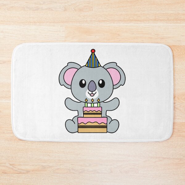 Item preview, koala birthday party birthday cake designed and sold by vandepasch.