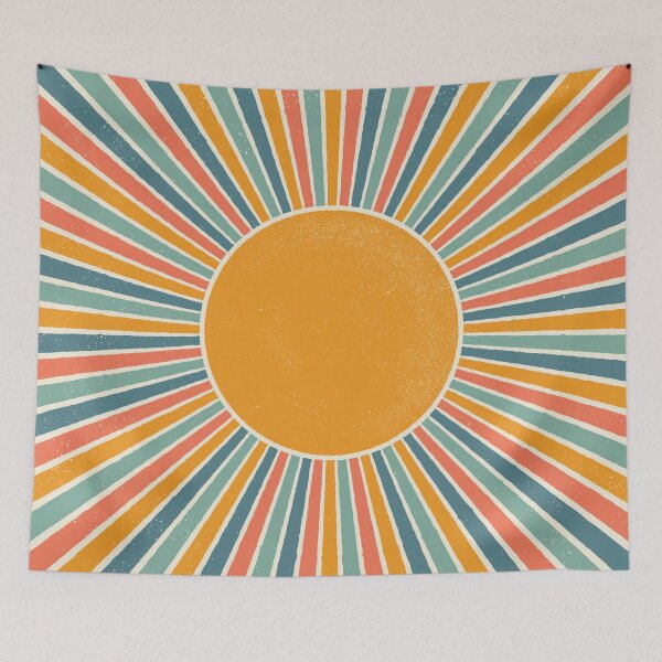 Item preview, Colorful Sunburst Pattern designed and sold by D-Spot Shop.