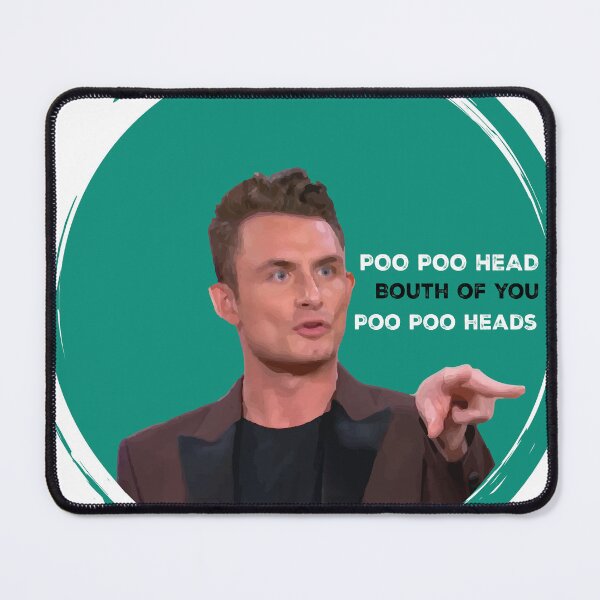 Item preview, James Kennedy, poo poo head designed and sold by e-design-studio.