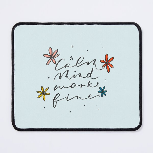 Item preview, Calm mind quote I Calligraphy designed and sold by GreenStem.