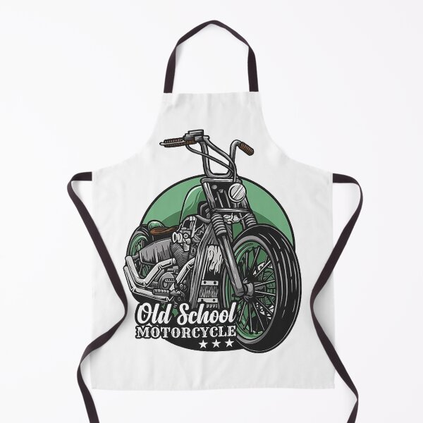 Item preview, Old School Motorcycle design designed and sold by Popular Designs.