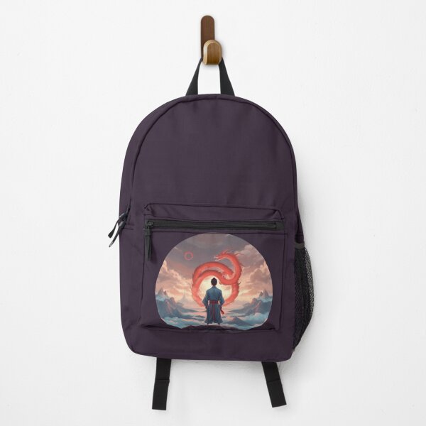 Item preview, Martial Artist Staring at the Red Dragon designed and sold by Etheon & Friends.