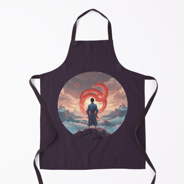 Item preview, Martial Artist Staring at the Red Dragon designed and sold by Etheon & Friends.