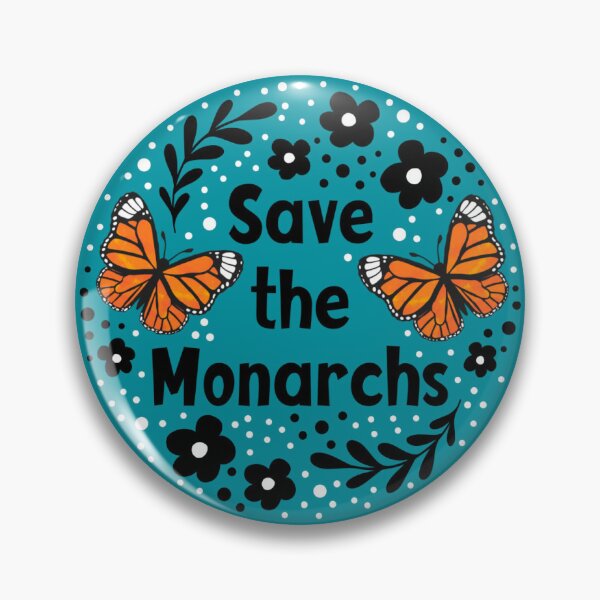 Item preview, Save the Monarchs designed and sold by KrisInStitches.