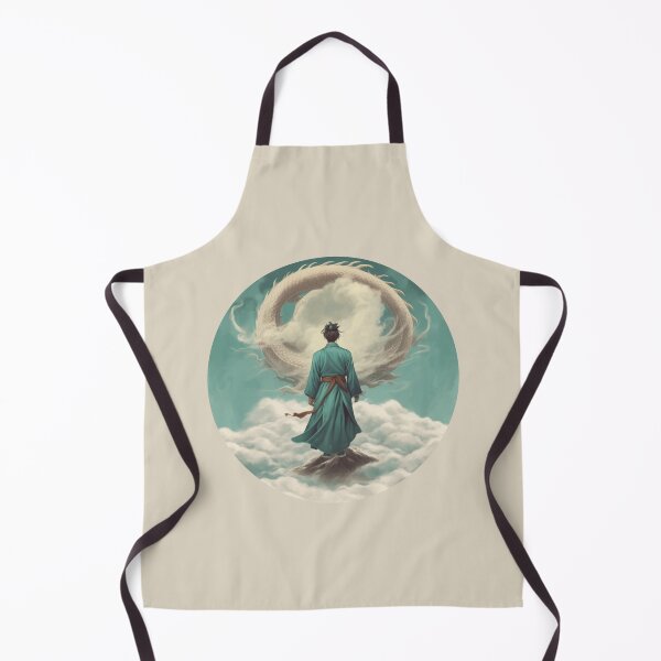 Item preview, Martial Artist Staring at the Cloud Dragon designed and sold by Etheon & Friends.