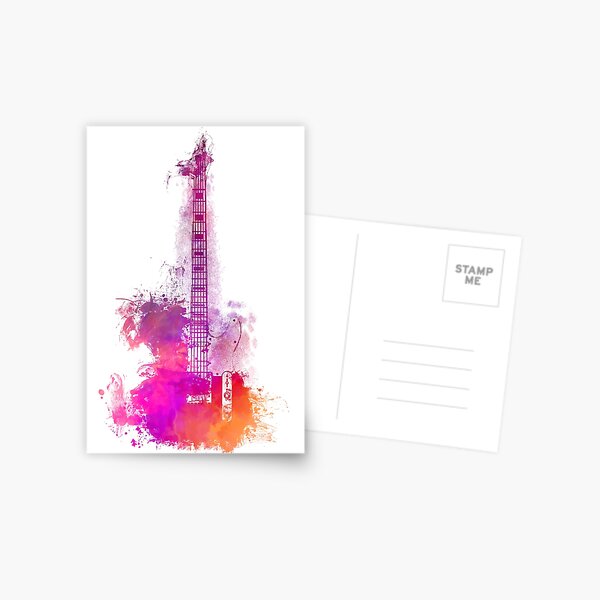 Item preview, Purple Acoustic guitar designed and sold by JBJart.