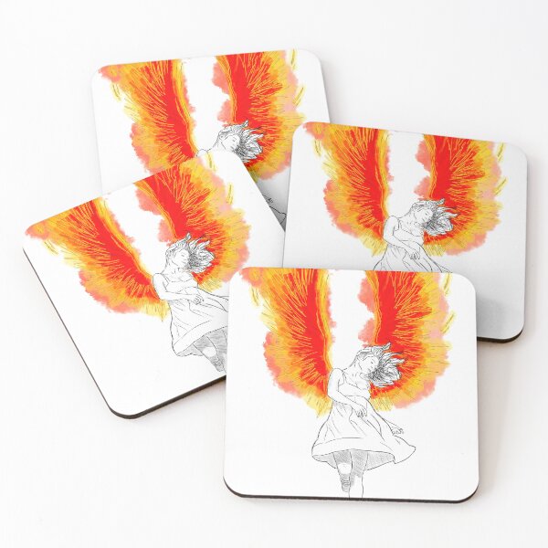 Item preview, Flaming Angel Girl designed and sold by tombobmack.