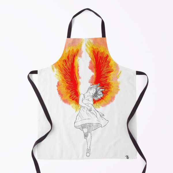 Item preview, Flaming Angel Girl designed and sold by tombobmack.