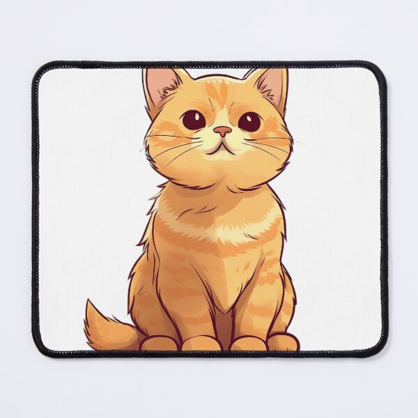 Item preview, Adorable Orange Cat - Sweetness and Feline Joy designed and sold by Neuronexia.