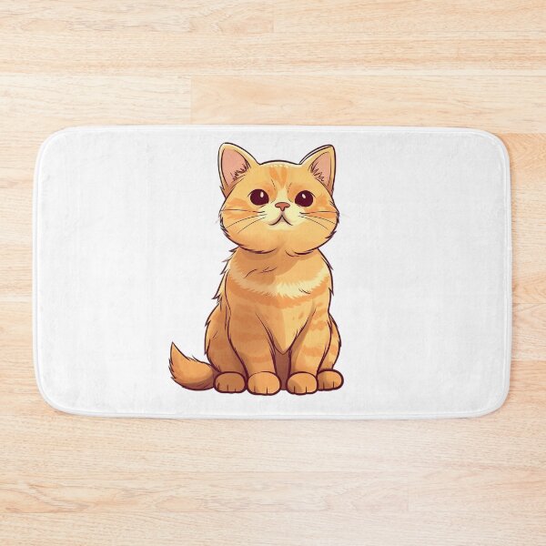 Item preview, Adorable Orange Cat - Sweetness and Feline Joy designed and sold by Neuronexia.