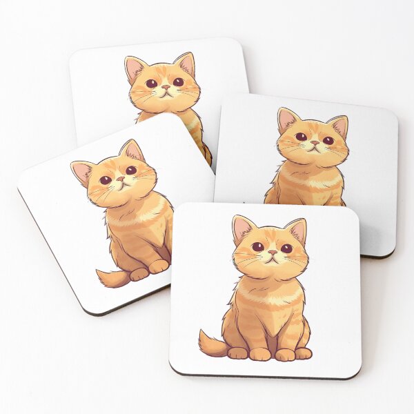Item preview, Adorable Orange Cat - Sweetness and Feline Joy designed and sold by Neuronexia.