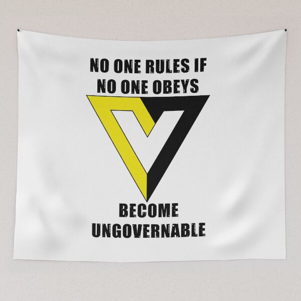 Item preview, No One Rules designed and sold by Brad Chambers.