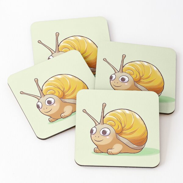 Item preview, Too Cute Little Snail - Slowness and Adorability designed and sold by Neuronexia.