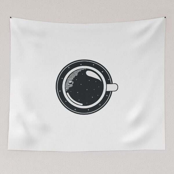 Item preview, Cup of coffee with stars designed and sold by roc21.