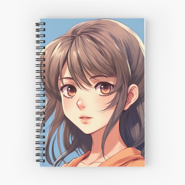 Item preview, Manga Girl Portrait - Stunning Beauty and Expressions designed and sold by Neuronexia.