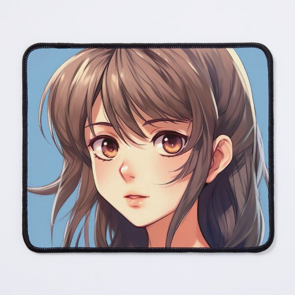 Item preview, Manga Girl Portrait - Stunning Beauty and Expressions designed and sold by Neuronexia.