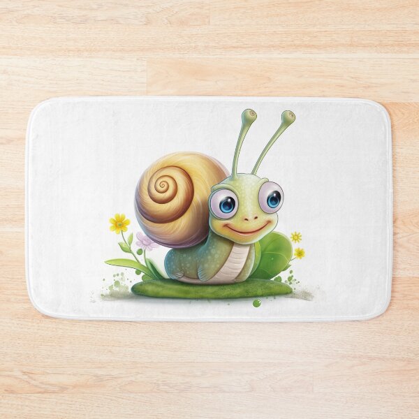 Item preview, Too Cute Little Snail - Slowness and Adorability designed and sold by Neuronexia.