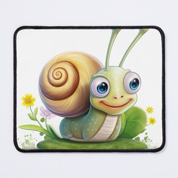 Item preview, Too Cute Little Snail - Slowness and Adorability designed and sold by Neuronexia.