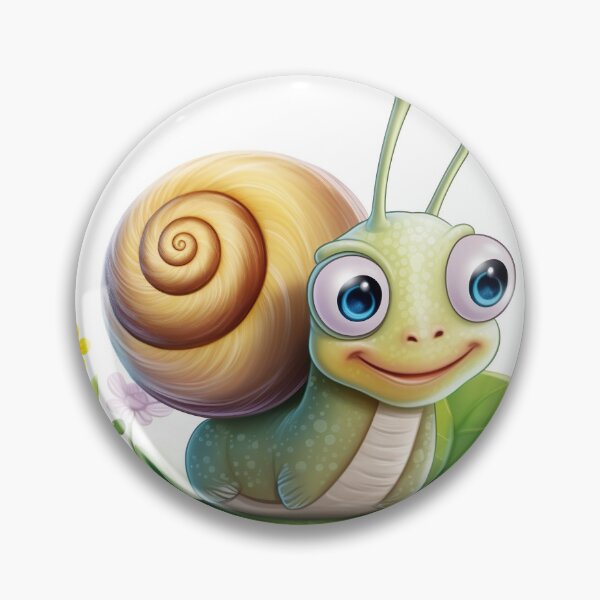 Item preview, Too Cute Little Snail - Slowness and Adorability designed and sold by Neuronexia.