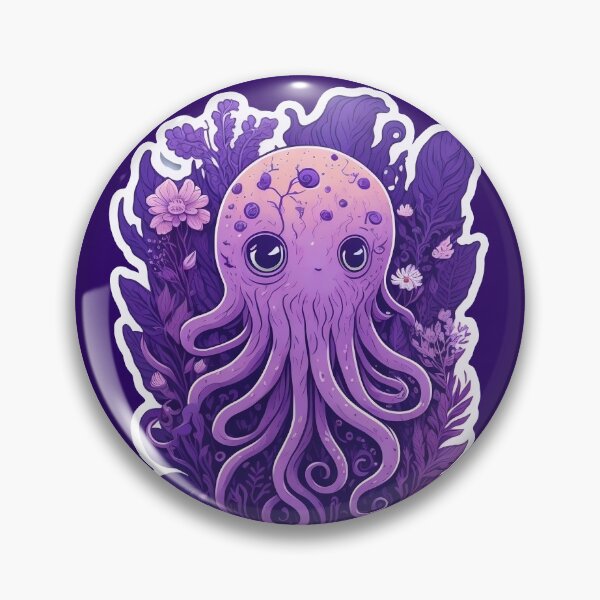 Item preview, Happy cute octopus floral designed and sold by Trendsecne.