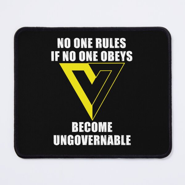Item preview, No One Rules designed and sold by Brad Chambers.
