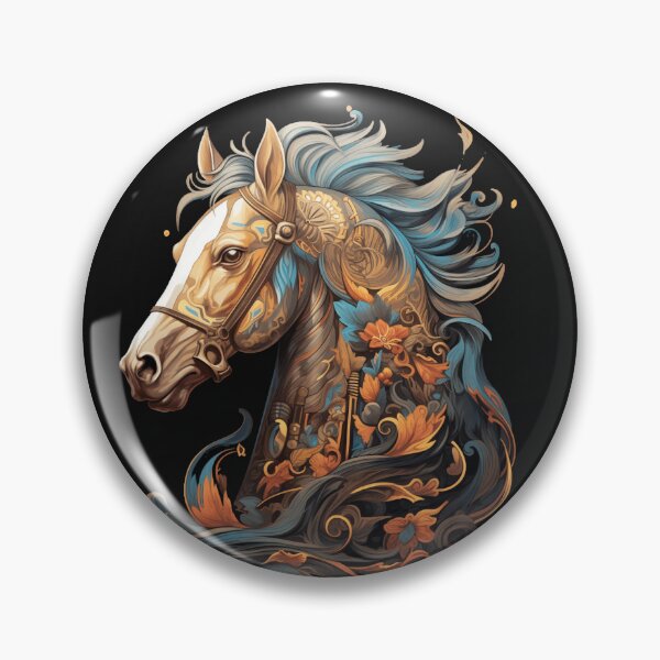 Item preview, Chinese Zodiac Sign Year of the Horse designed and sold by MoodPixels.