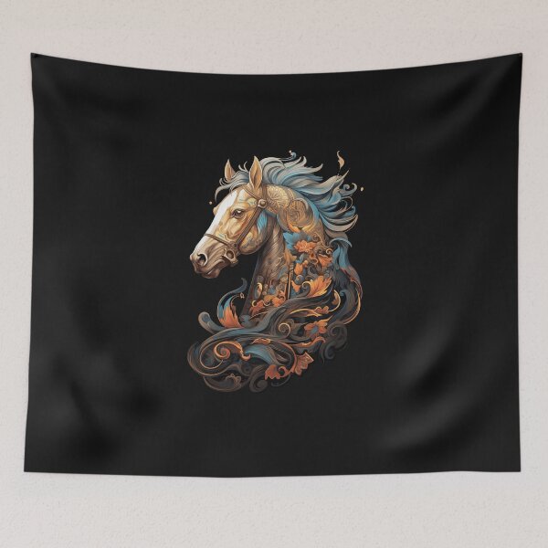 Item preview, Chinese Zodiac Sign Year of the Horse designed and sold by MoodPixels.