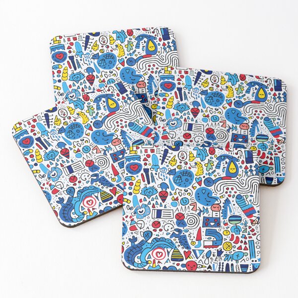 Item preview, An artistic graffiti work, with red, blue and other rich colors of the pattern composition designed and sold by AxelrodCN.