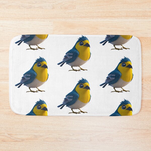 Item preview, Fantastic Cute Little Blue Yellow Magical Bird 3ds V.1 designed and sold by BlareBlare.