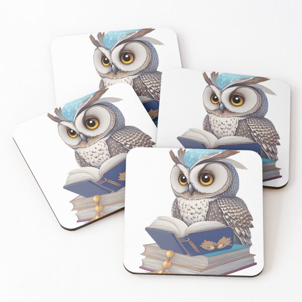 Item preview, Wise Owl Reading a Book designed and sold by BabiesNanimals.