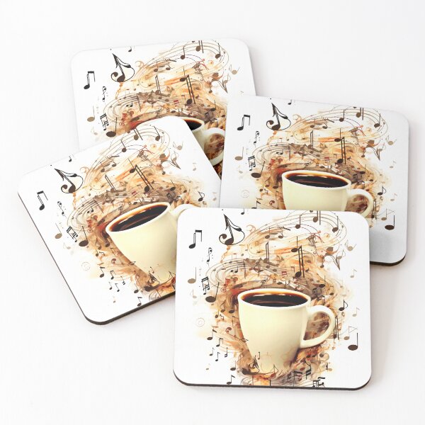Item preview, Coffee Music designed and sold by Art by Lilia.
