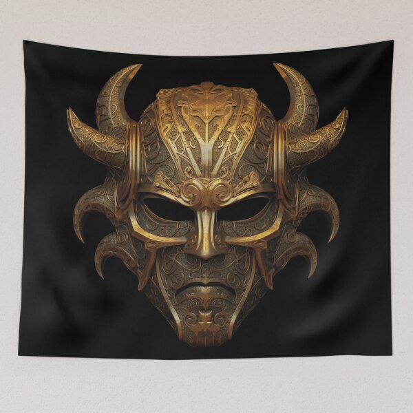 Item preview, Warrior Mask designed and sold by JojoArtEvo.