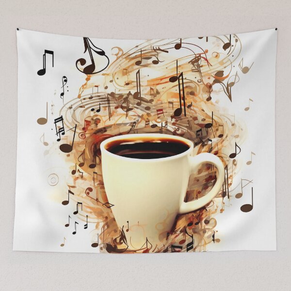 Item preview, Coffee Music designed and sold by Art by Lilia.