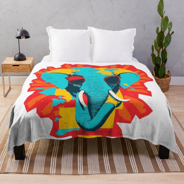 Item preview, Funky Elephant designed and sold by VectorWarehouse.