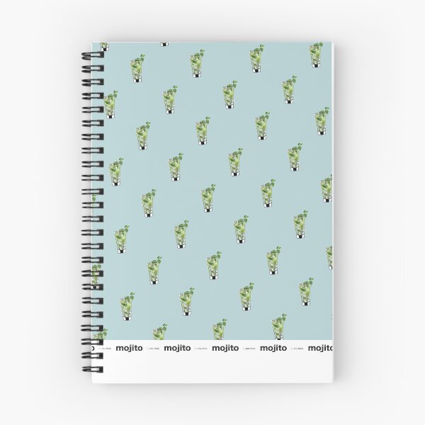 Item preview, Mojito Cocktail Pattern designed and sold by nju-tone.