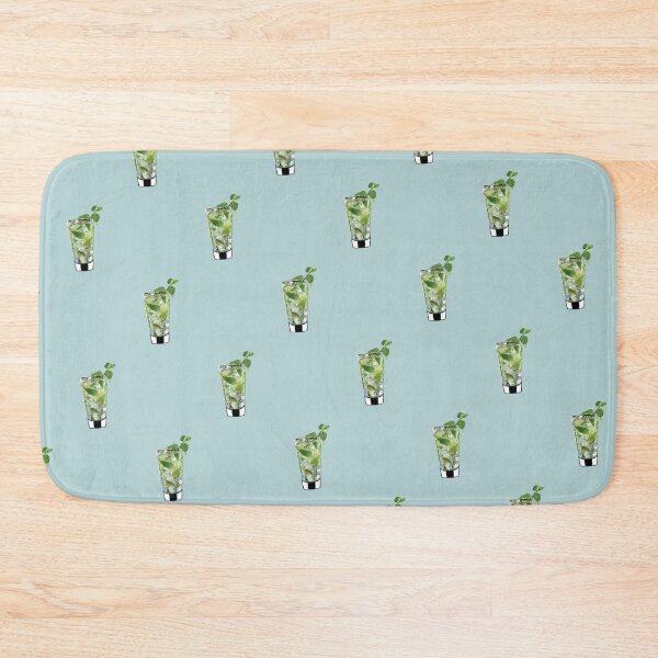 Item preview, Mojito Cocktail Pattern designed and sold by nju-tone.