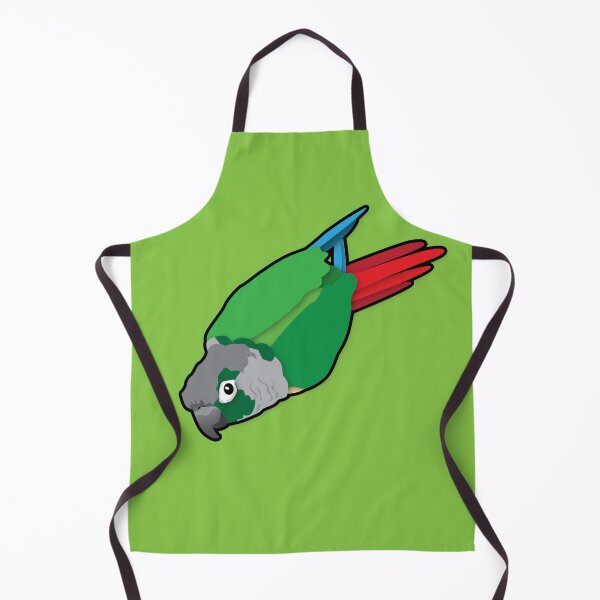 Item preview, ¡Mírame! Puedo pasar tiempo con el mejor de ellos, Green Cheek Conure Parrot designed and sold by StuffInBetween.