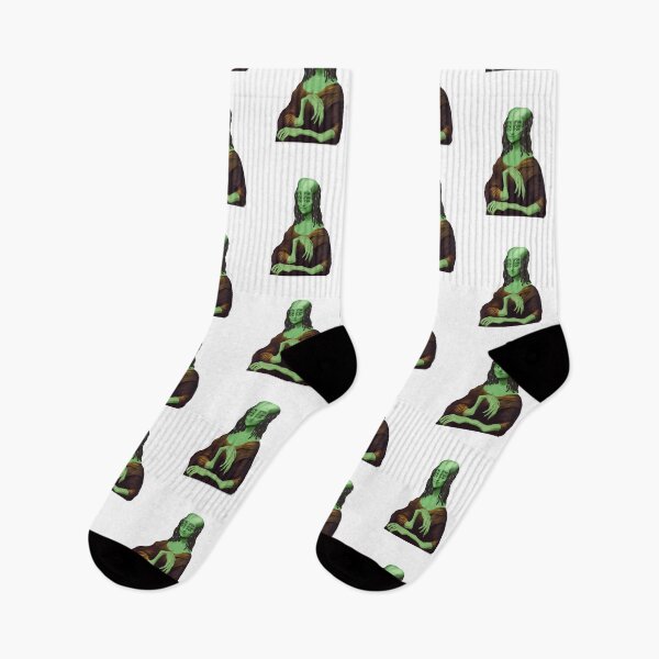Item preview, Alien Mona Lisa Trendy UFO Sci-Fi Art Lover  designed and sold by The Junto Shop.