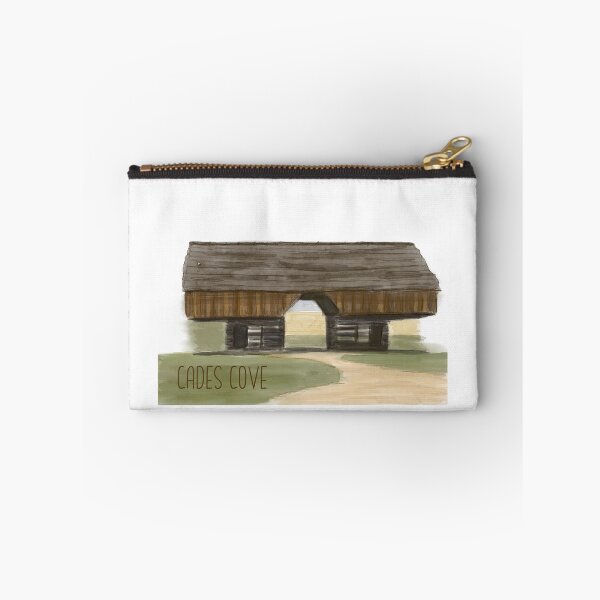 Item preview, Cantilever Barn Cades Cove Tennessee designed and sold by Cornflowersart.